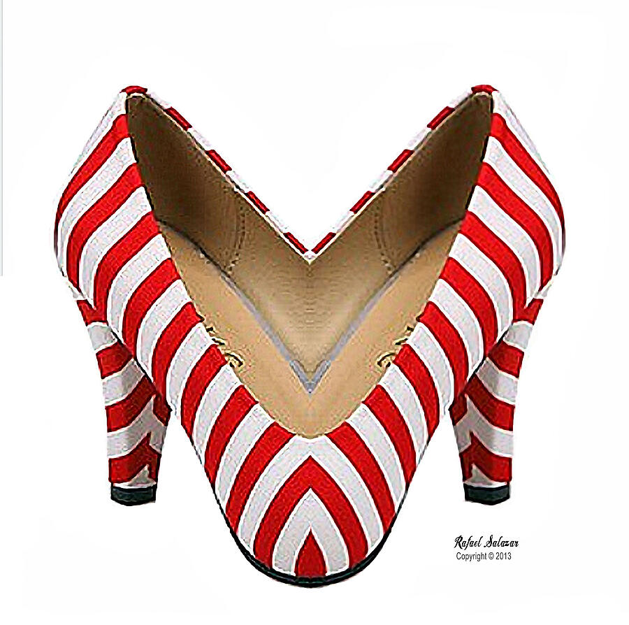 Shoe Love #17 Digital Art by Rafael Salazar