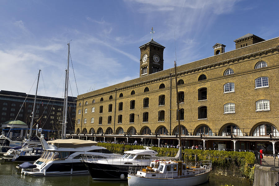 St Katherine Dock London Photograph by David Pyatt - Fine Art America