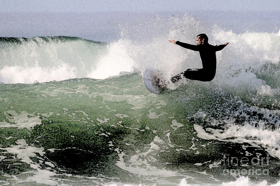 Surf #16 Photograph by Marc Bittan