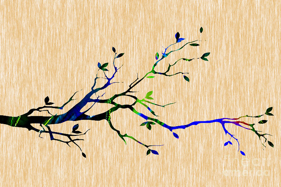 Tree Mixed Media - Tree Branch Collection #16 by Marvin Blaine