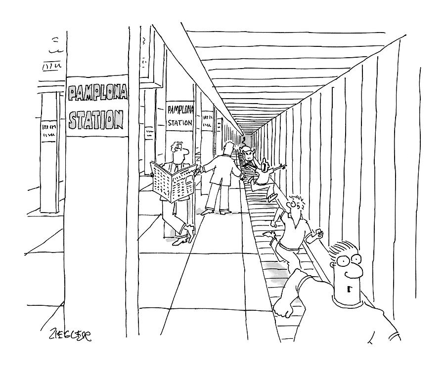 New Yorker April 24th, 2006 Drawing by Jack Ziegler