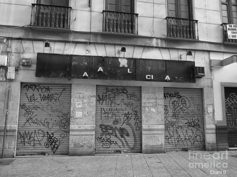 Urban Decay in Malaga #2 Photograph by Chani Demuijlder