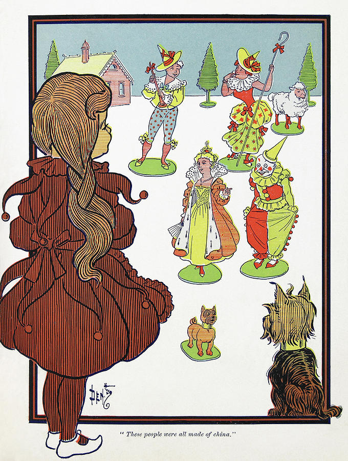Wizard Of Oz, 1900 #16 Drawing by Granger