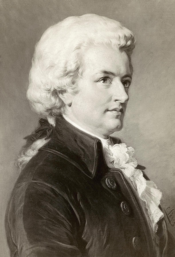 Wolfgang Amadeus Mozart (1756-1791) #16 Painting by Granger