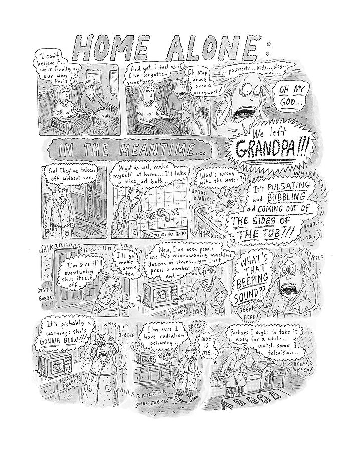 New Yorker December 17th, 2001 Drawing by Roz Chast