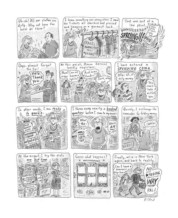 New Yorker November 17th, 2003 Drawing by Roz Chast