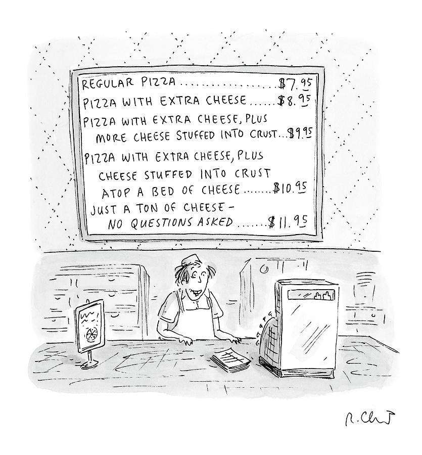 New Yorker August 14th, 2000 Drawing by Roz Chast