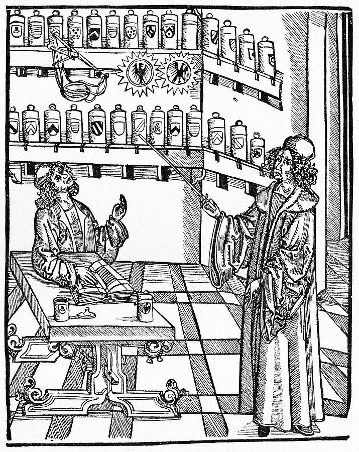 16th Century German Pharmacy School Photograph by Cci Archives