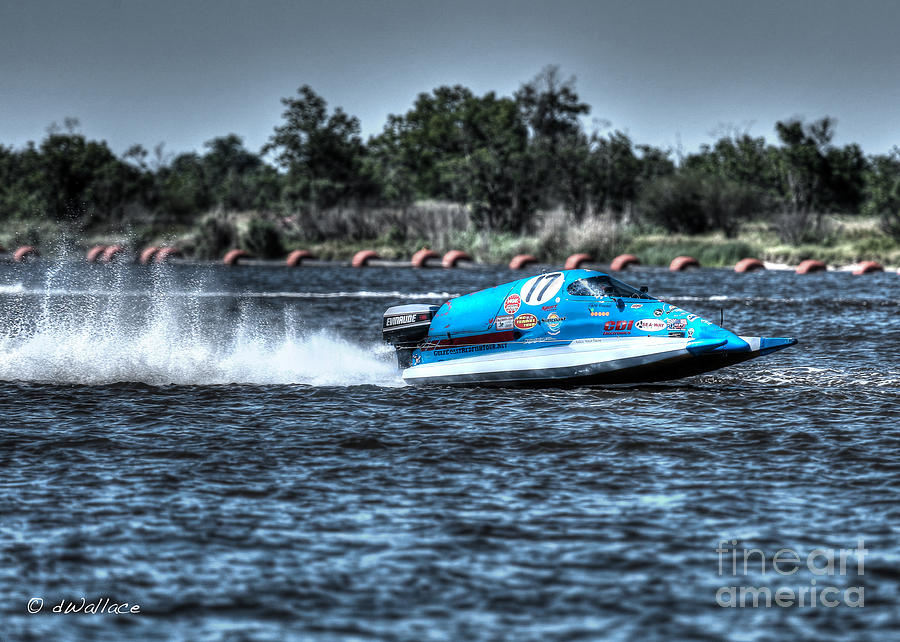17 a Boat Port Neches Riverfest Photograph by D Wallace