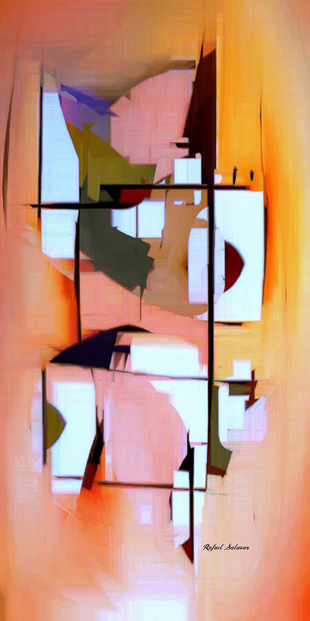 Abstract Series IV #11 Digital Art by Rafael Salazar