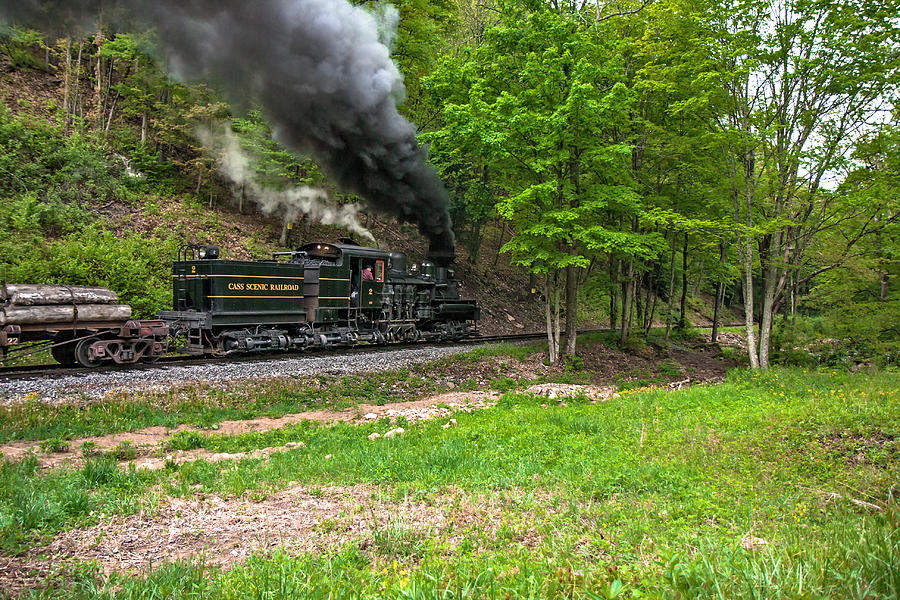 Cass Scenic Railroad #18 Photograph by Mary Almond