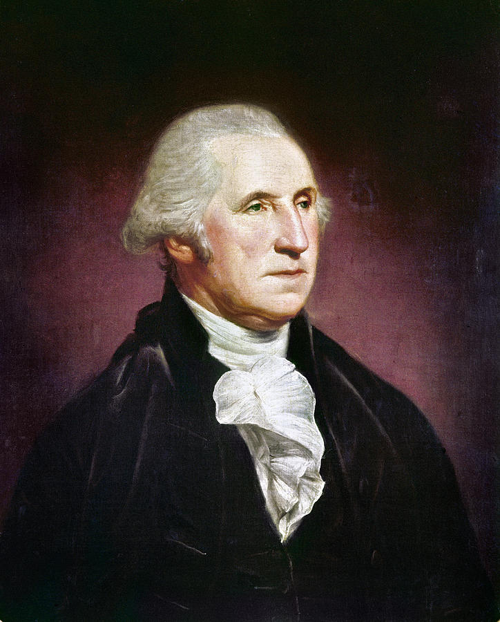 Portrait Photograph - George Washington #17 by Granger