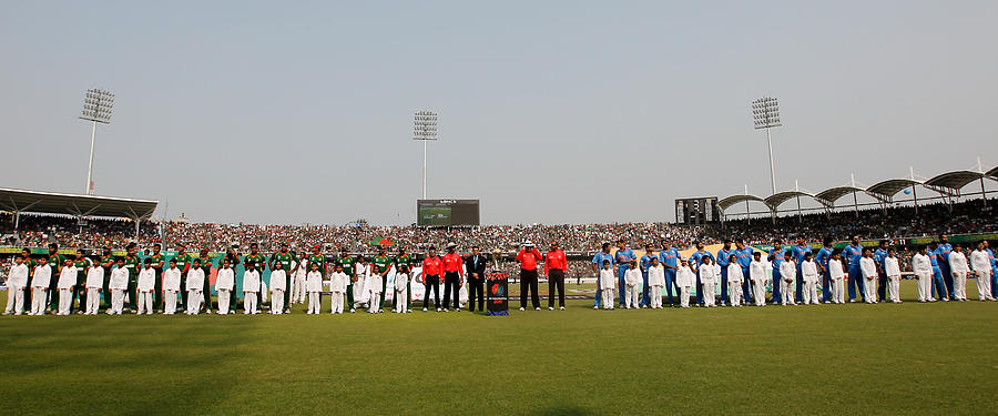India v Bangladesh: Group B - 2011 ICC World Cup #17 Photograph by Daniel Berehulak
