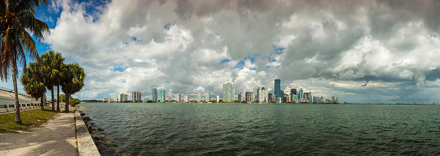 Miami Skyline Photograph by Raul Rodriguez