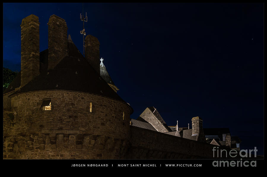 Mont Saint Michel #17 Photograph by Jorgen Norgaard