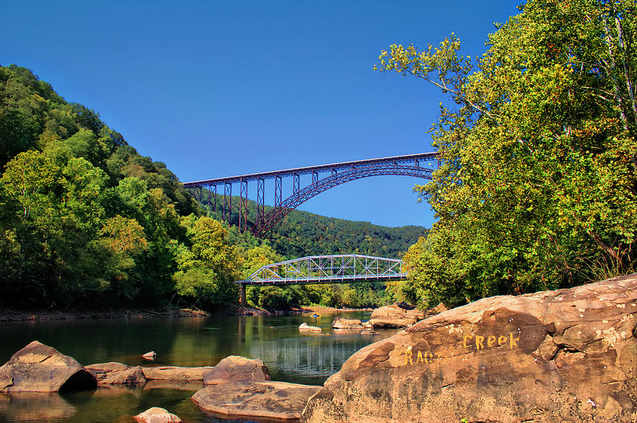 New River Gorge Bridge #8 Photograph by Mary Almond