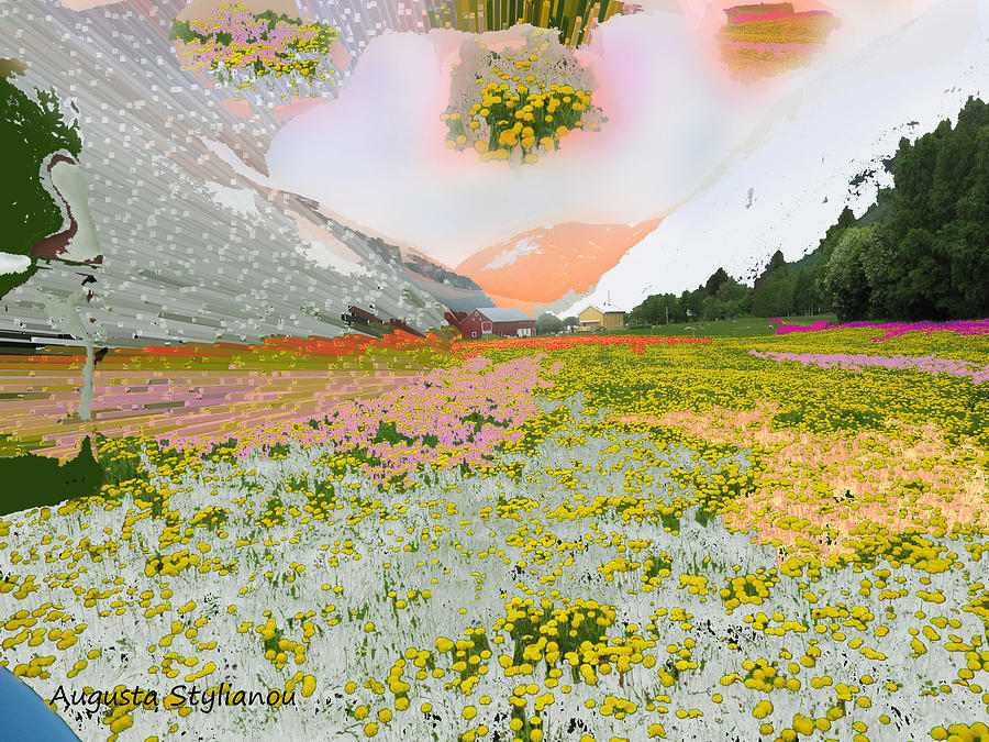 Norway Landscape #17 Digital Art by Augusta Stylianou