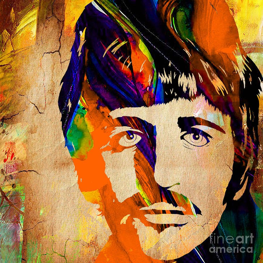 Ringo Starr Collection #17 Mixed Media by Marvin Blaine
