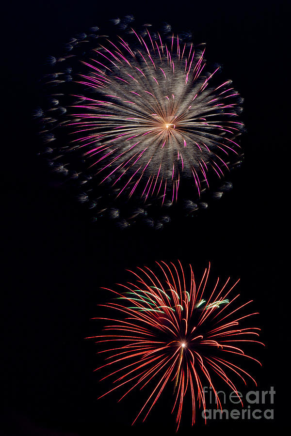 RVR Fireworks 2013 #17 Photograph by Mark Dodd