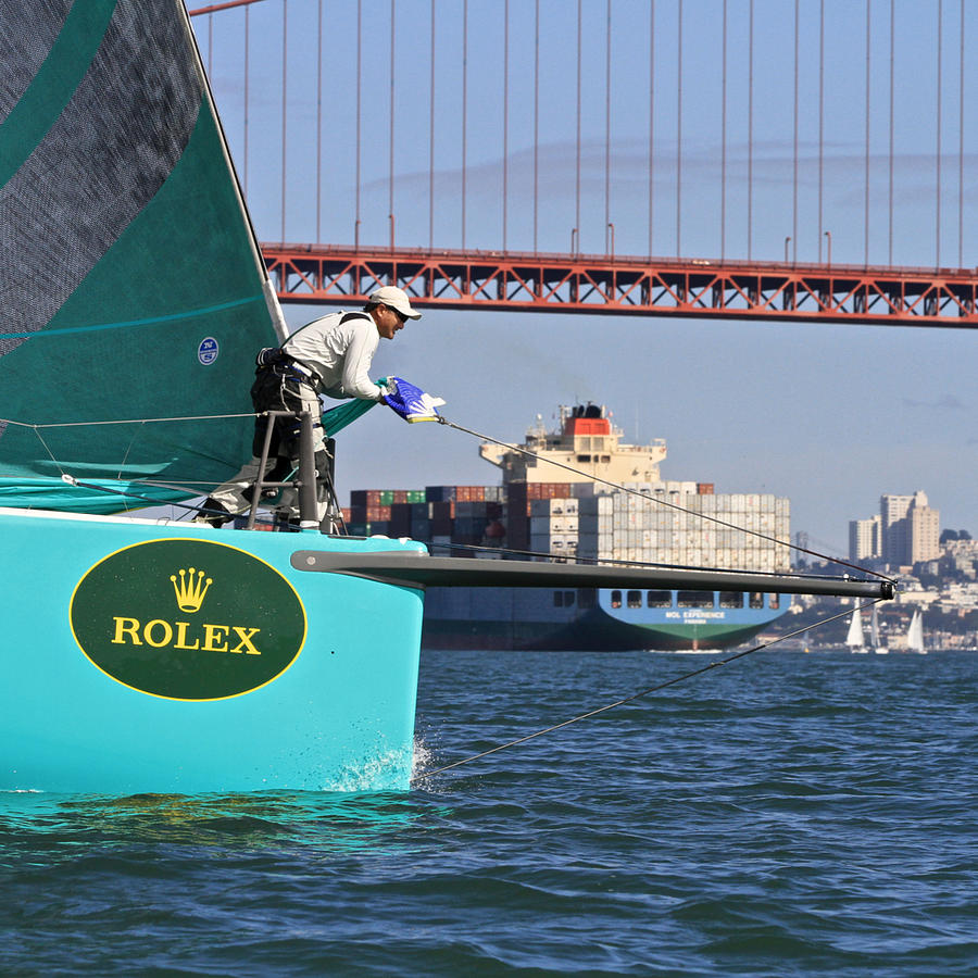 San Francisco Bay Sailing #17 Photograph by Steven Lapkin
