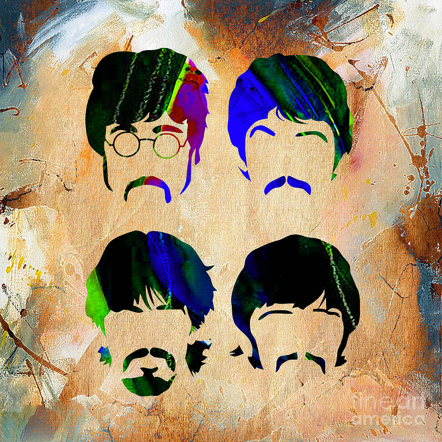 The Beatles Collection #17 Mixed Media by Marvin Blaine