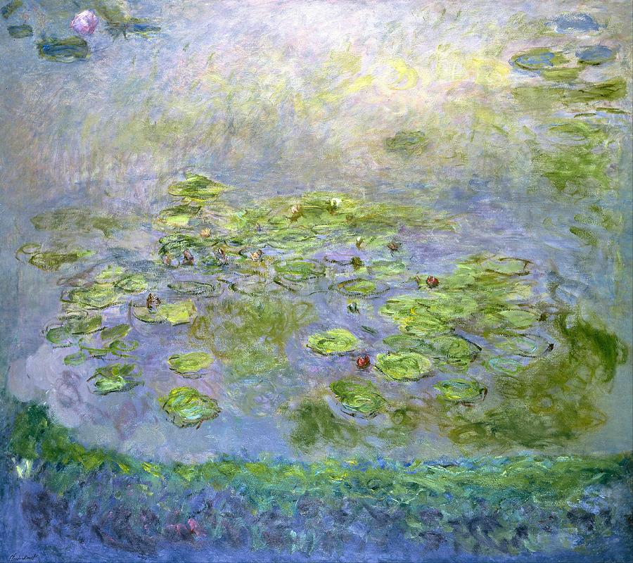 Claude Monet Digital Art - Water Lilies #17 by Claude Monet