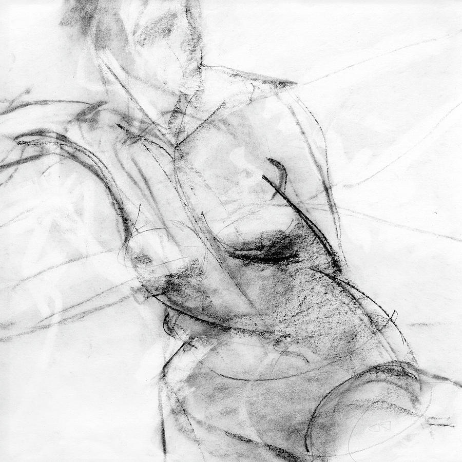 Black And White Drawing - Untitled 408 by Chris N Rohrbach