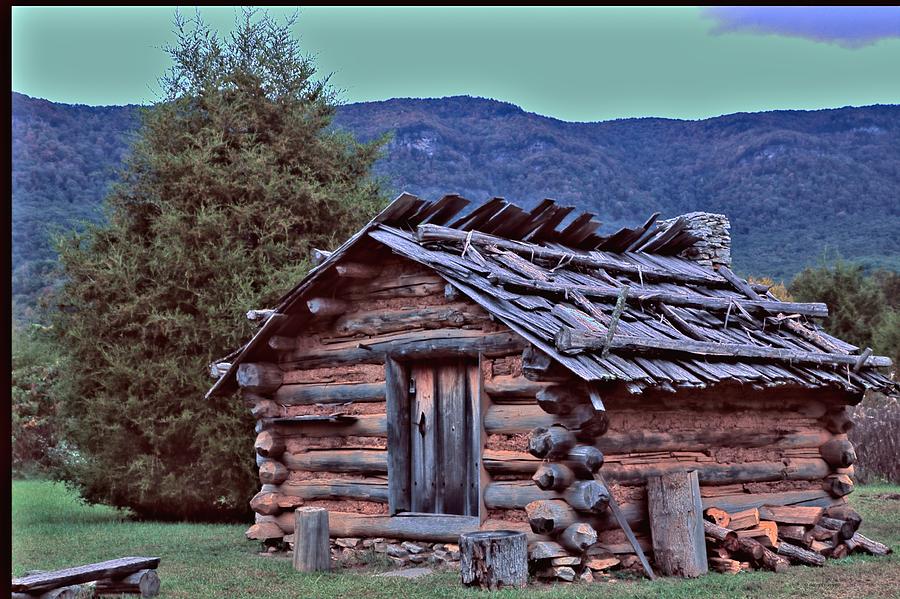 1700s Cabin Photograph by Dennis Baswell