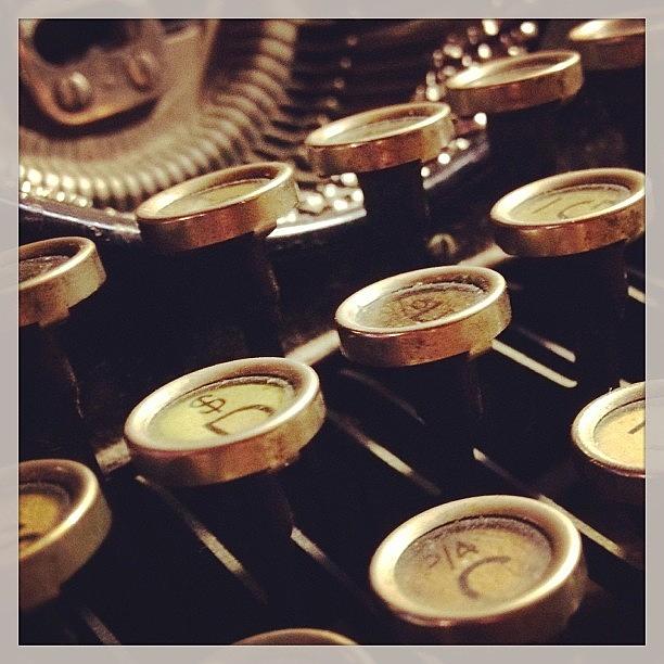 Typewriter Photograph - Instagram Photo #171390966101 by Christine Hooley