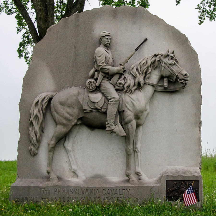 17th Pennsylvania Cavalry Photograph by Guy Whiteley