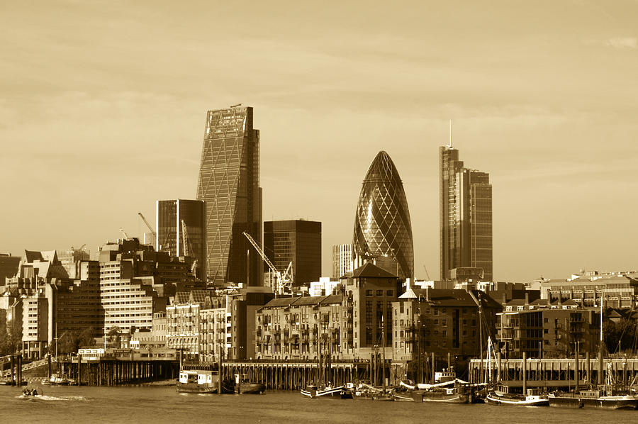 City of London Skyline #18 Photograph by Chris Day