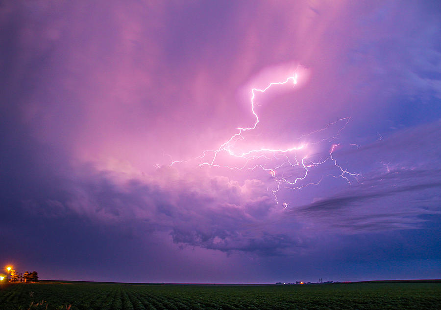 Early Morning Nebraska Thunderstorms Photograph by NebraskaSC