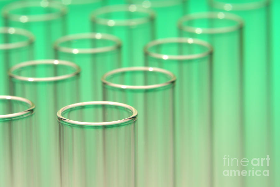 Laboratory Test Tubes in Science Research Lab Photograph by Science Research Lab By Olivier Le Queinec
