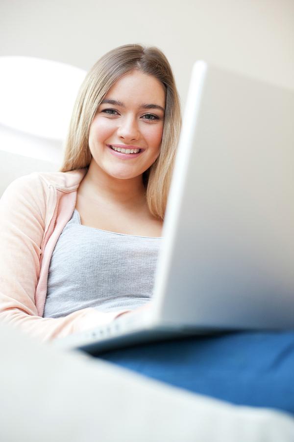 Laptop Use Photograph By Ian Hooton Science Photo Library Pixels