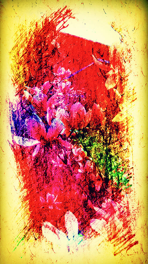 Magnolia Flowers Painting