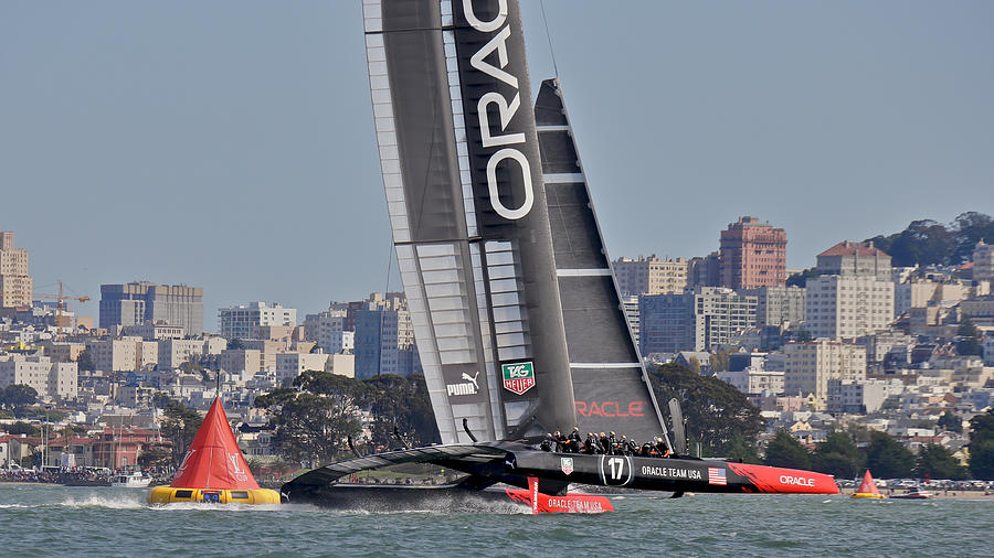 Oracle Americas Cup #28 Photograph by Steven Lapkin