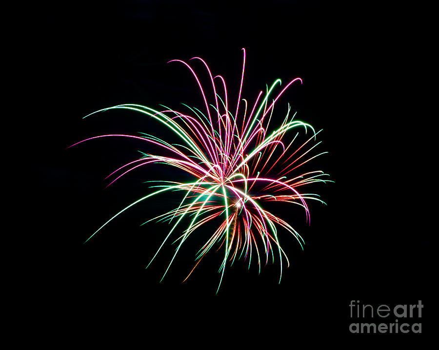 RVR Fireworks 2013 #18 Photograph by Mark Dodd