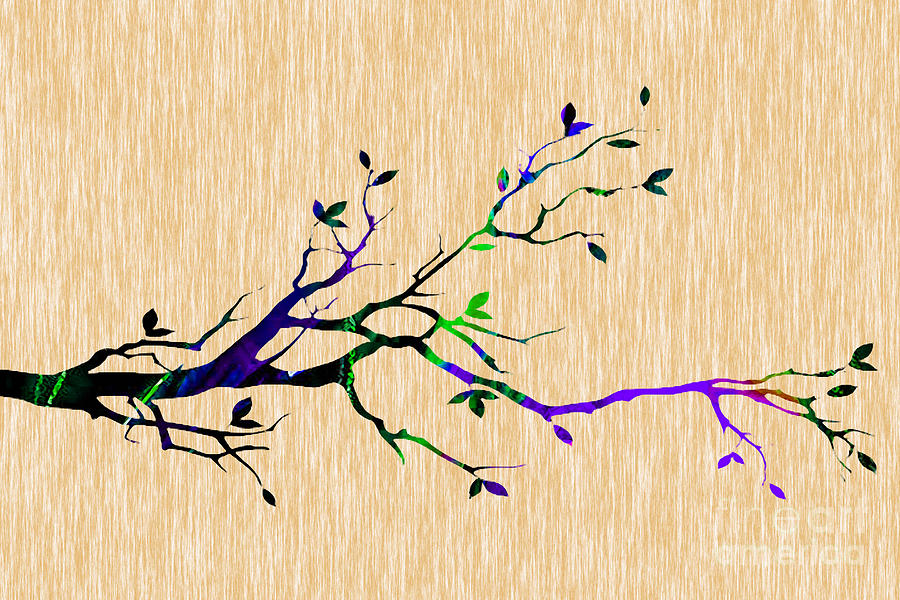 Tree Mixed Media - Tree Branch Collection #18 by Marvin Blaine