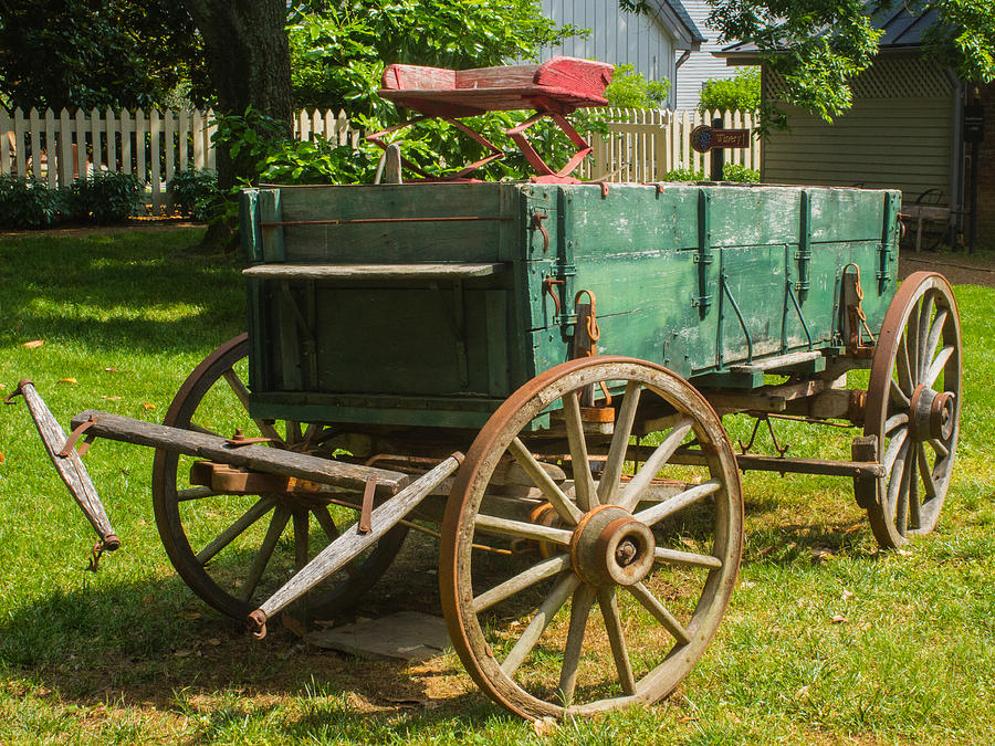 1800s Wagon Photograph by Robert Hebert