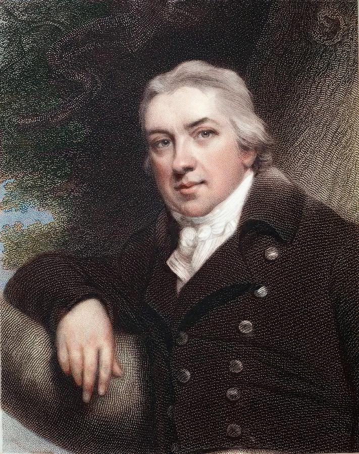 1815 Edward Jenner Colour Portrait by Paul D Stewart