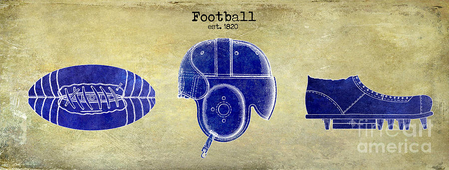 Denver Broncos Photograph - 1820 Football Drawing by Jon Neidert