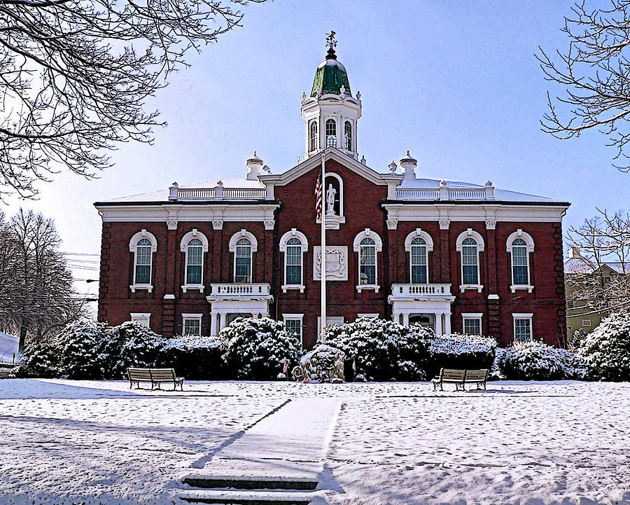 1820 Plymouth County Courthouse Photograph by Janice Drew