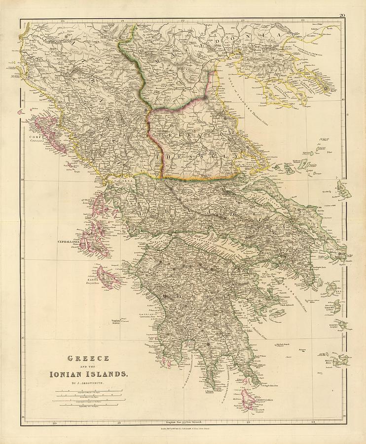 Greek Digital Art - 1832 - Greece as a Free State by Helena Kay