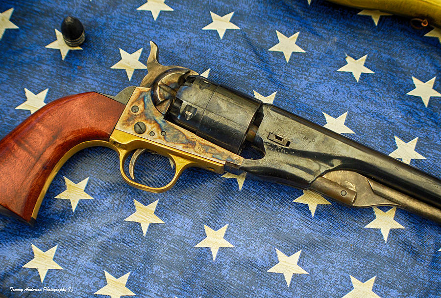 Colt Photograph - 1860 Colt Union Pistol by Tommy Anderson