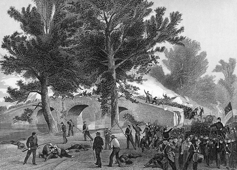 1860s September 1862 General Burnsides Painting by Vintage Images