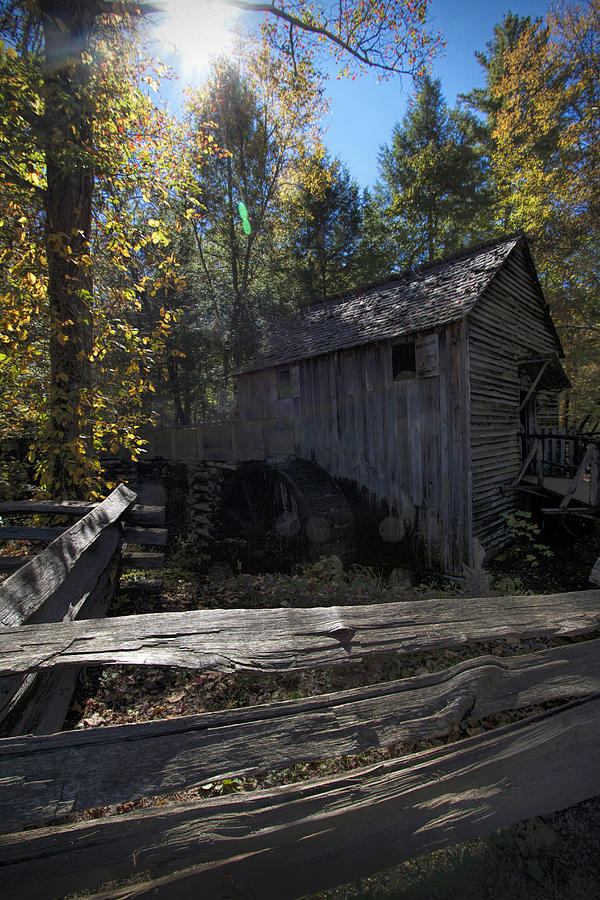 1868 Cable Mill at Cades Cove Tennessee Photograph by Kathy Clark