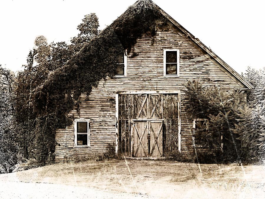 18th Century Barn Photograph by Marcia Lee Jones
