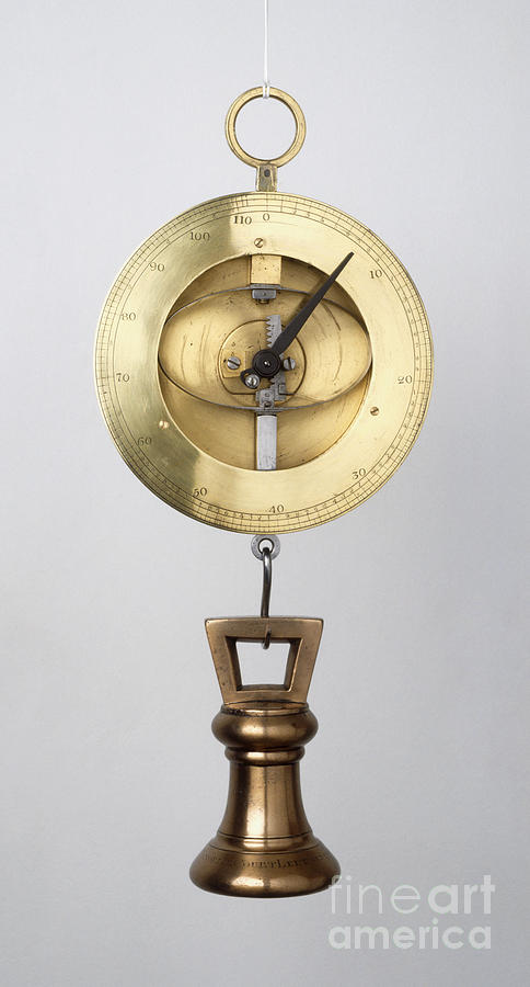18th Century Spring Balance Photograph by Clive Streeter / Dorling Kindersley / Science Museum, London