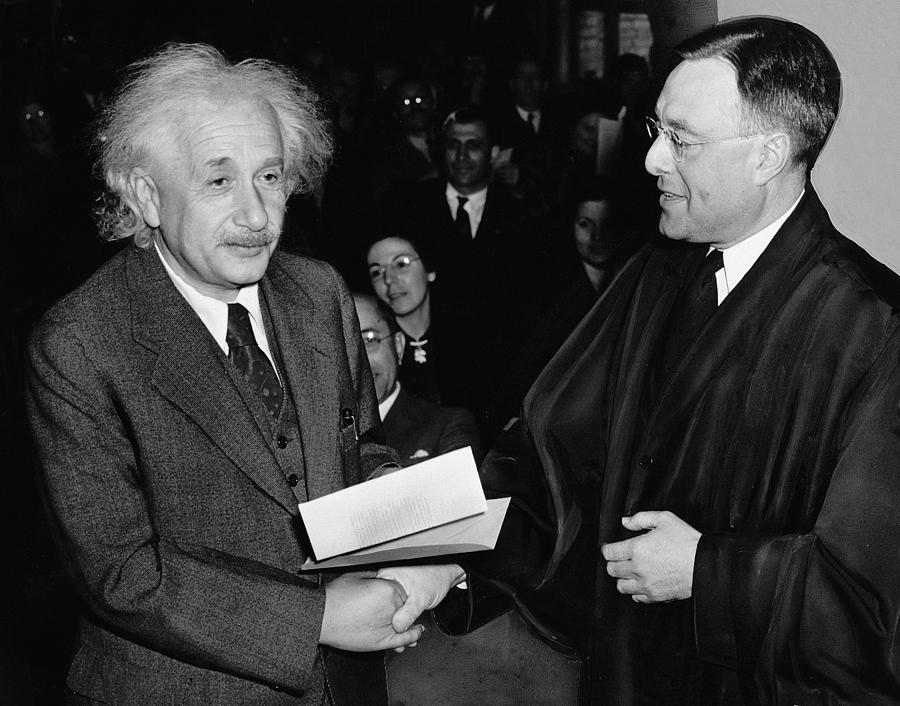 Albert Einstein (1879-1955) #19 Photograph by Granger