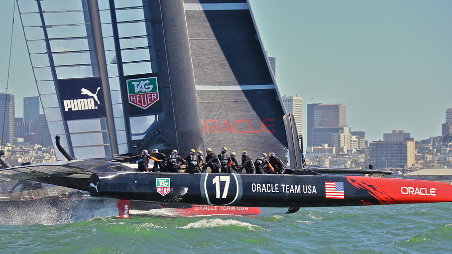 Americas Cup Oracle #31 Photograph by Steven Lapkin